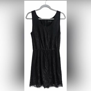 Sam Edelman Black Lace Shorts Romper Size 10